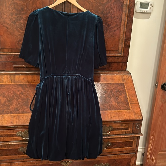 Nicola Bathie for Antonio Melani Velvet Dress. 17 inches pit to pit. - Picture 6 of 6